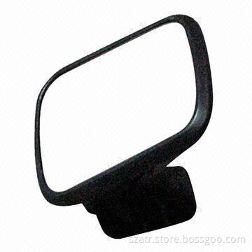 Car Blind Spot Mirror, Shows Greater View of Blind Spot